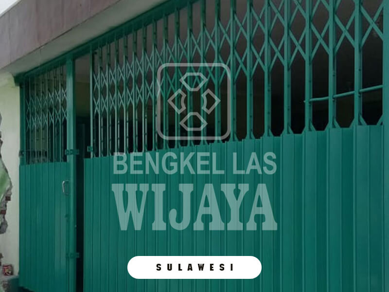 Pintu Harmonika Sulawesi, Perlindungan Bangunan Berkualitas dari Wijaya Harmonika